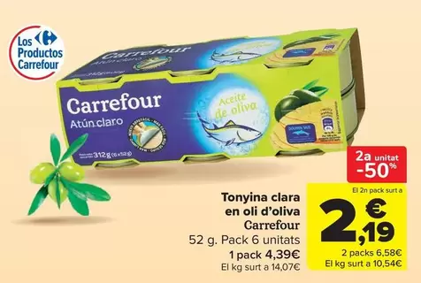 carrefour - Tonyina Clara En Oli D'oliva