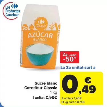 carrefour - Sucre Blanc Classic