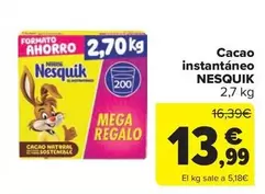Nesquik - Cacao Instantaneo
