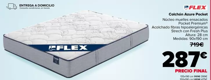 Flex - Colchón Azure Pocket