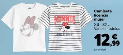 Tex - Camiseta Licencia Mujer