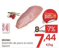 Eroski - Solomillo De Pavo Al Vacio Bipack