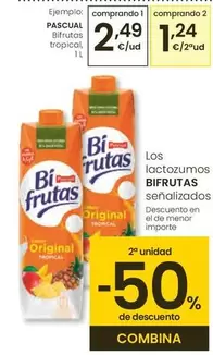 Bifrutas - Los Lactozumos Señalizados