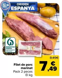 Solomillo De Cerdo Marinado