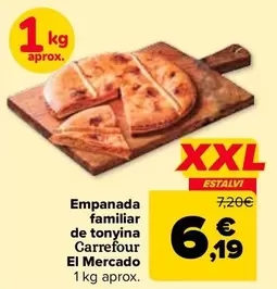 Carrefour  El Mercado - Empanada  Familiar De Atún  