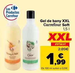 Carrefour - Gel De Baño Xxl Soft