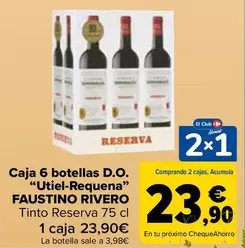 Faustino Rivero - Caja 6 Botellas Do “Utiel-requena"