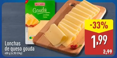 Milsani - Lonchas De Queso Gouda