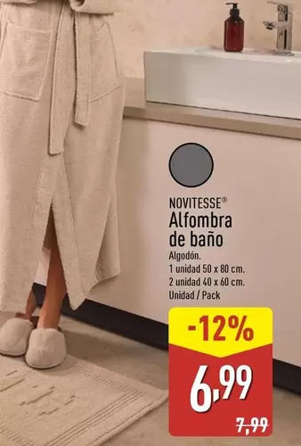 Novitesse - Alfombra De Bano