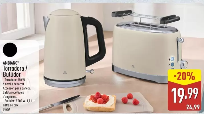 Ambiano - Torradora/Bullidor