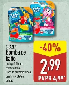 Craze - Bomba De Baño 