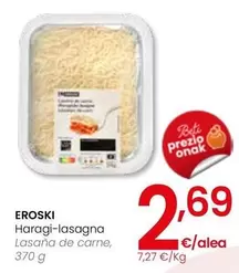 Eroski - Lasaña De Carne