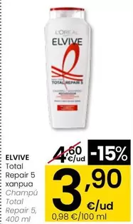 L'Oréal - Elvive Champú Total Repair 5
