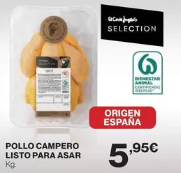 El Corte Inglés - Pollo Campero Listo Para Asar