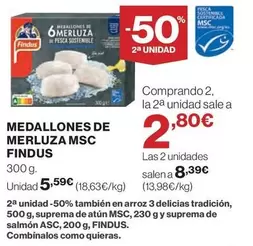 Findus - Medallones De Merluza Msc