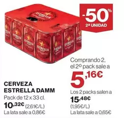 Estrella Damm - Cerveza