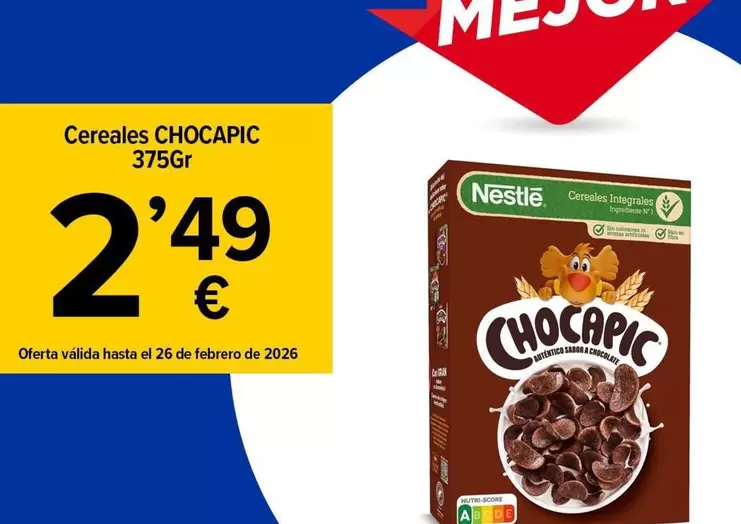 Nestlé - Cereales Chocapic 375g