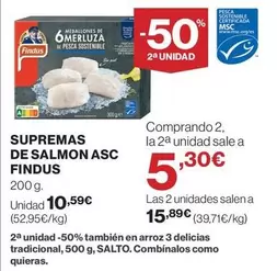 Findus - Supremas De Salmon Asc