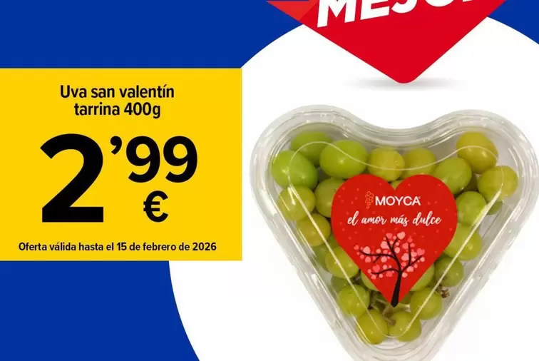 san - Uva San Valentín Tarrina