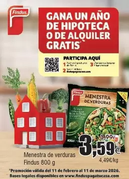 Findus - Menestra De Verduras