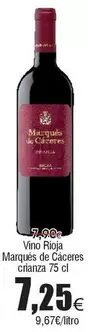 Marqués De Cáceres - Vino Rioja Cianza