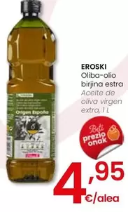 Eroski - Aceite De Oliva Virgen Extra, 1 L