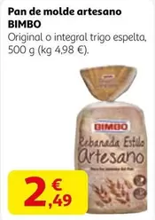 Bimbo - Pan De Molde Artesano