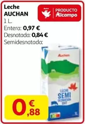 Auchan - Leche