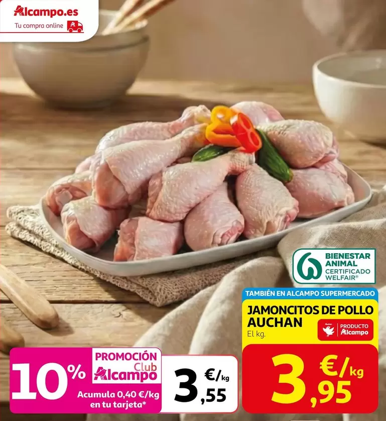 Auchan - Jamoncitos De Pollo