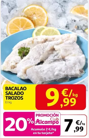 Bacalao Salado Trozos