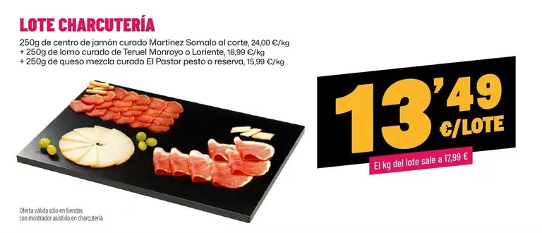 Teruel - Lote Charcutería