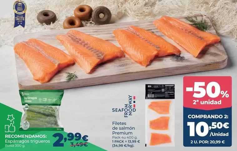 eroski - Filetes De Salmon Premium
