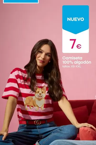 Camiseta 100% Algodón