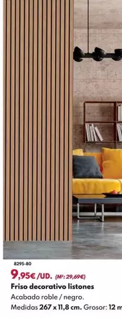 Friso Decorativo Listones