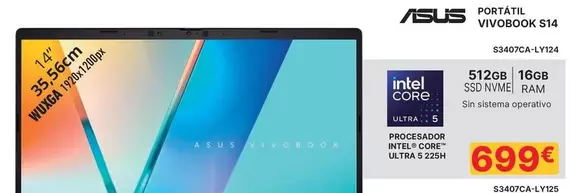 Asus - Portátil Vivobook S14