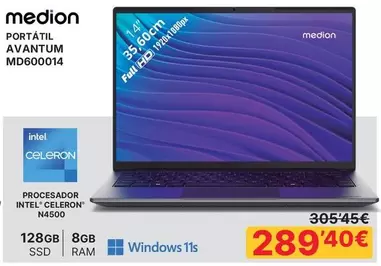 Medion - Portatil Avantum 