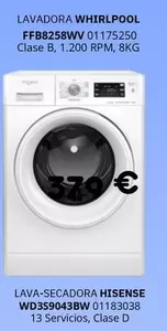 Whirlpool - Lavadora FFB8258WV