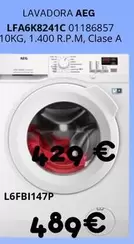 AEG - Lavadora LFA6K8241C 