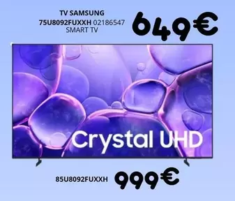Samsung - Tv 75U8092FUXXH