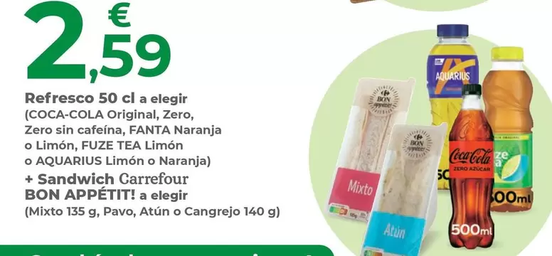 Fuze Tea - Refresco 50 Cl A Elegir