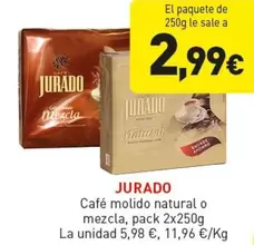 Jurado - Cafe Molido Natural O Mezcla