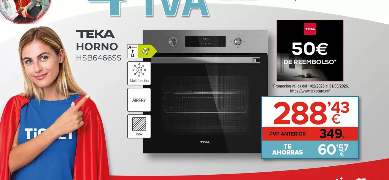 Teka - Horno Hsb6466ss