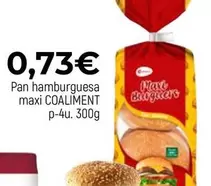 Coaliment - Pan Hamburguesa Maxi