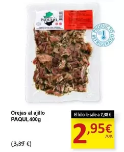 Paqui - Orejas Al Ajillo