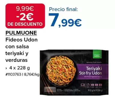 Style - Fideos Udon Con Salsa Teriyaki Y Verduras