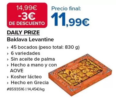 Total - Baklava Levantine
