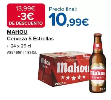Mahou - Cerveza 5 Estrellas