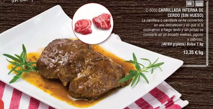 A Fuego Lento - Carrillada Inferna De Cemou Sin Hueso