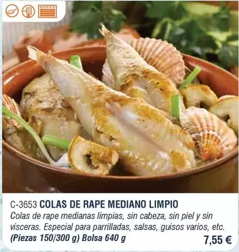 Colas De Rape Mediano Limpio