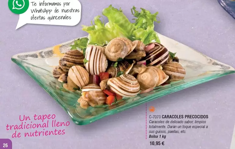 Caracoles Precocidos